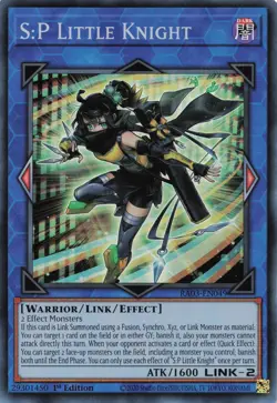 Yugioh S:P Little Knight RA03-EN049 - Super Rare - Image 1