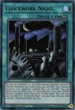 Yugioh Clockwork Night RA03-EN071 - - Ultra Rare - Image 1