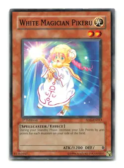 White Magician Pikeru - AST-033 1st Edition - YuGiOh-LP - Image 1
