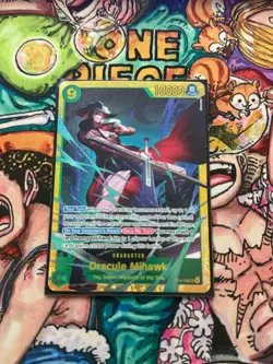 Dracule Mihawk SEC OP14-119 One Piece TCG English IN-HAND - Image 1