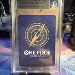 2025 One piece OP11-118 Monkey D Luffy Manga Alt Art ENGLISH BGS 9.5 - Image 2
