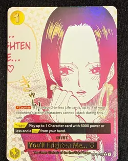 You'll Frighten Me... One Piece TCG OP14-118 Alt Art English - Image 1
