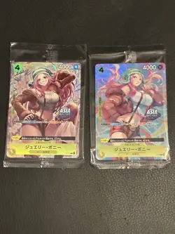 Bonney Asia One Piece Promo Set - P-113, Exclusive Japanese Promos, SEALED! - Image 1