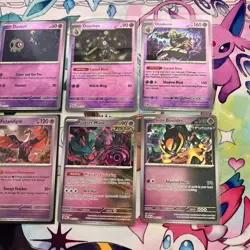 Pokemon TCG Prismatic Evolutions Pokeball Reverse Holo Bundle 8 Unique Cards - Image 3
