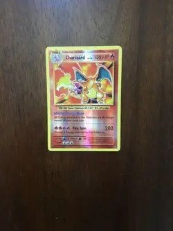CHARIZARD LV. 76 2016 POKEMON CARD 150HP RARE 11/108 - Image 1