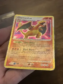 Charizard LV.55 3/132 Secret Wonders Holo Pokemon Diamond & Pearl Foil Zard Card - Image 5