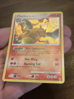 Pokemon TCG Charizard 1/99 Platinum Arceus Cracked Ice Holo Rare Pokemon Card - Image 5
