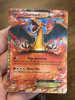 Pokemon TCG Charizard-EX Promos XY17 Holo Promo Regular Card Size Holo Foil - Image 1