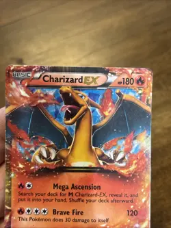 Pokemon TCG Charizard-EX Promos XY17 Holo Promo Regular Card Size Holo Foil - Image 2