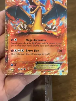 Pokemon TCG Charizard-EX Promos XY17 Holo Promo Regular Card Size Holo Foil - Image 3