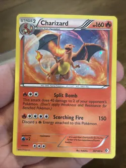 Pokemon TCG Charizard Holo Rare Card Boundaries Crossed 20/149 Foil Zard Wow - Image 1