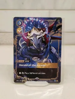 Riftbound VIKTOR Herald Of The Arcane METAL Card Houston Prize Wall Promo 1/35 - Image 1