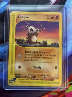 Pokemon TCG Aquapolis Cubone Card Regular, Common, 72/147 (whitening) - Image 1