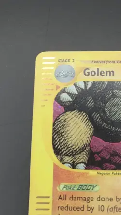 Pokemon Card Golem 14/165 Holo Rare Expedition E Series Holo WOTC Near Mint - Image 5