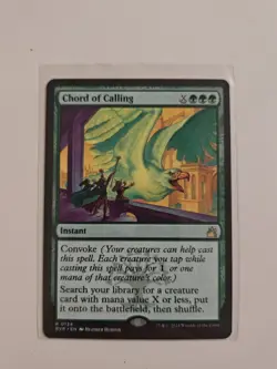 MTG Magic the Gathering Chord of Calling Ravnica Remastered Regular Card 134/497 - Image 1