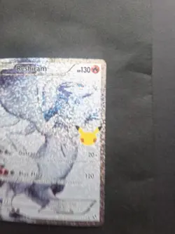 Pokemon TCG Reshiram Full Art Holo Card 113/114 Celebrations Classic Collection - Image 5