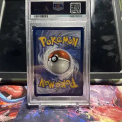 Pokemon TCG Silver Tempest Lugia VSTAR Card 211/195 Gold Secret Rare PSA 9 - Image 2