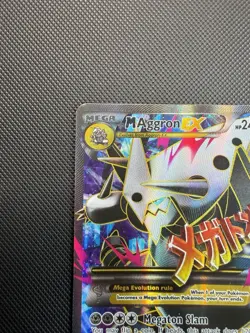 M Aggron EX 154/160 Secret Rare Primal Clash Pokemon Card NM- - Image 5