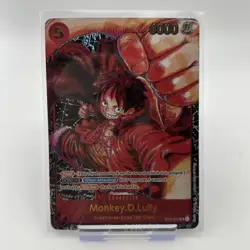 One Piece TCG Card Monkey D.Luffy ST01-012 OP05 1st Anniversary English - MINT - Image 1