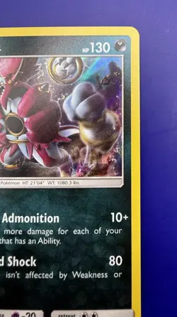 Pokemon Hoopa Holo Rare Card 140/236 NM - Unified Minds - Image 4