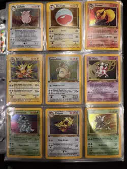 Pokemon Jungle 1st Edition Complete Set 1999 TCG Cards 64/64 All Near Mint(1 LP) - Image 3