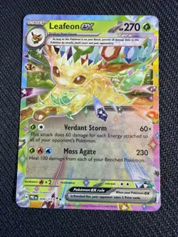 Pokemon TCG Leafeon EX Prismatic Evolutions Card 006/131 - Image 3
