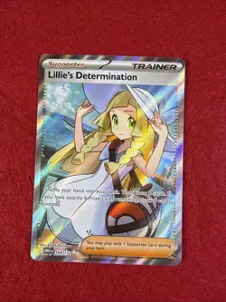 Pokemon TCG Lillie's Determination Card 169/132 Pack Fresh Mint! - Image 1