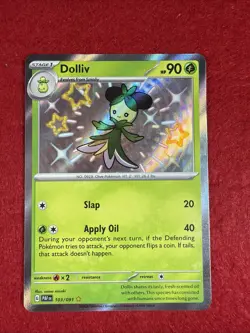 Pokemon Dolliv TCG Scarlet Violet Paldean Fates Holo Card 103/091 NM - Image 1
