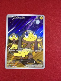 Helioptile 143/132 - Mega Evolution - Pokemon card - illustration rare - HOLO - Image 1