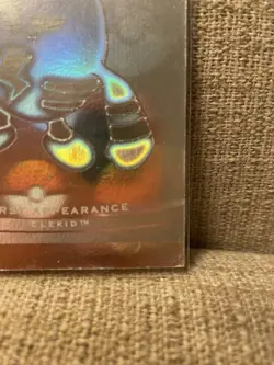 2000 Topps First Appearance Elekid Pokemon The Movie Hologram Card Foil 4 Of 6 - Image 5