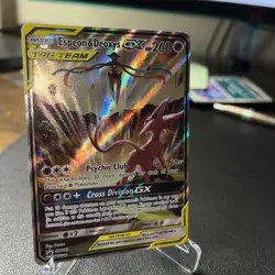 Espeon & Deoxys GX Tag Team - SM240 - S&M Promo Pokemon Card - NM - Image 4