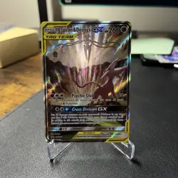 Espeon & Deoxys GX Tag Team - SM240 - S&M Promo Pokemon Card - NM - Image 5