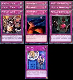 YuGiOh! MYUTANT DECK W/ PSYCHIC FUSION SYNCHRO SUPPORT [60 Cards] - Image 5