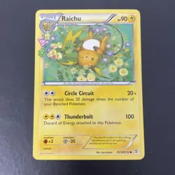 Raichu RC9/RC32 Radiant Collection Pokemon Card - Image 1