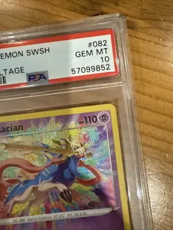 2020 SWSH Zacian PSA 10 Sword & Shield #082/185 Vivid Voltage Pokemon Card #082 - Image 3