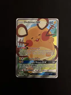 Dedenne GX #195a/214 (SM: Promo Cards) - Pokemon TCG - Alternate Art Promo-M/NM - Image 1