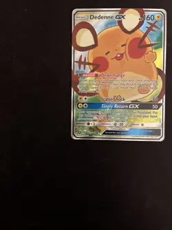 Dedenne GX #195a/214 (SM: Promo Cards) - Pokemon TCG - Alternate Art Promo-M/NM - Image 5