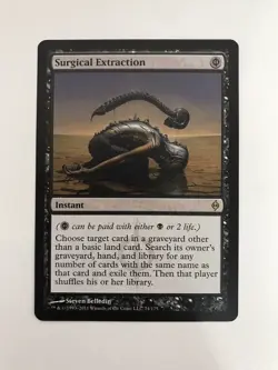 Surgical Extraction MTG Magic the Gathering Card LP Lightly Played NPH - Image 1