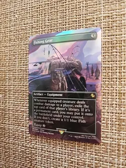 Fishing Gear (Borderless) Commander: Final Fantasy Foil - Image 2