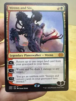 MTG Modern Horizons #217 Wrenn and Six NM - Image 1