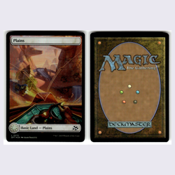 MTG - Aetherdrift Full Art Lands Set of 5 - DFT - Magic the Gathering - FOIL - Image 3