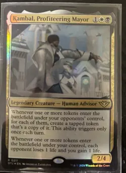 Kambal, Profiteering Mayor Outlaws of Thunder Junction Foil - Image 1