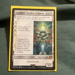 Summon: Knights Of Round - Magic: The Gathering - Final Fantasy M0036 - Image 1