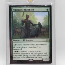 Allosaurus Shepherd Green Elf Shaman MTG Jumpstart Regular Magic the Gathering - Image 1