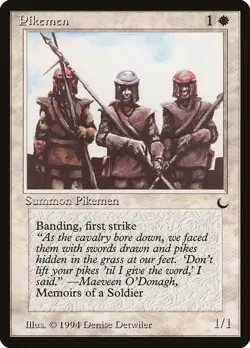 Pikemen - The Dark (DRK) - MTG Rare English Non Foil - Image 1