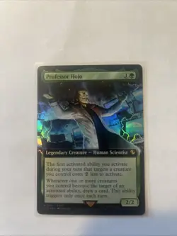 MTG FF Commander Professor Hojo Extended Art (FOIL) #0161 Rare - Image 1