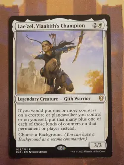 Lae'zel, Vlaakith's Champion, Baldur's Gate, MTG - NM/M - Image 1