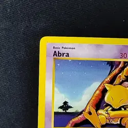 Pokemon TCG Abra Base Set 43/102 Shadowless NM - Image 2