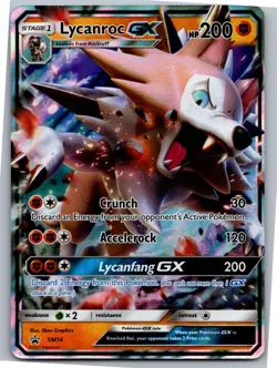 Lycanroc GX - - SM Promos SM14 - Promo - NM Pokemon TCG - Image 1