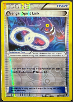 Pokemon - 95/119 - Gengar Spirit link - Reverse Holo - Phantom Forces - NM/M - Image 1